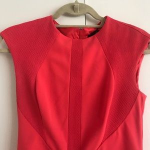 TED BAKER Peach Pink Tailored dress